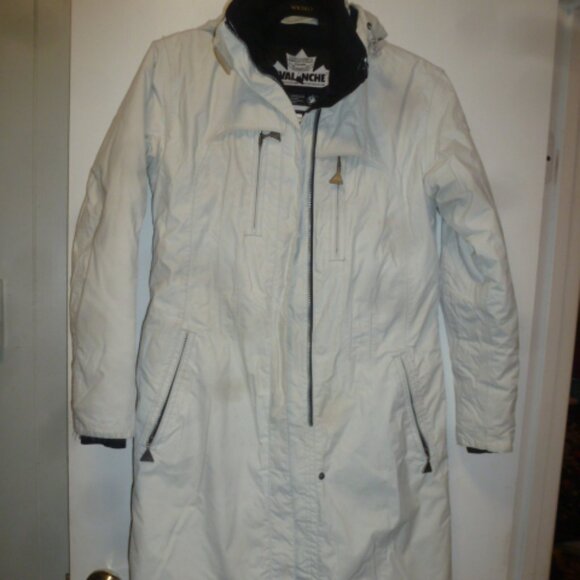 Avalanche Women’s Ski / Snow Trench Coat XXS White – Windproof Waterproof Thermo - Picture 1 of 15